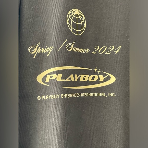 HOMME + FEMME x PLAYBOY Collab Size XL Layered Look Tee - Picture 4 of 6